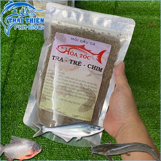 Mồi Câu Cá Tra Trê Chim Hỏa Tốc Gói 500g