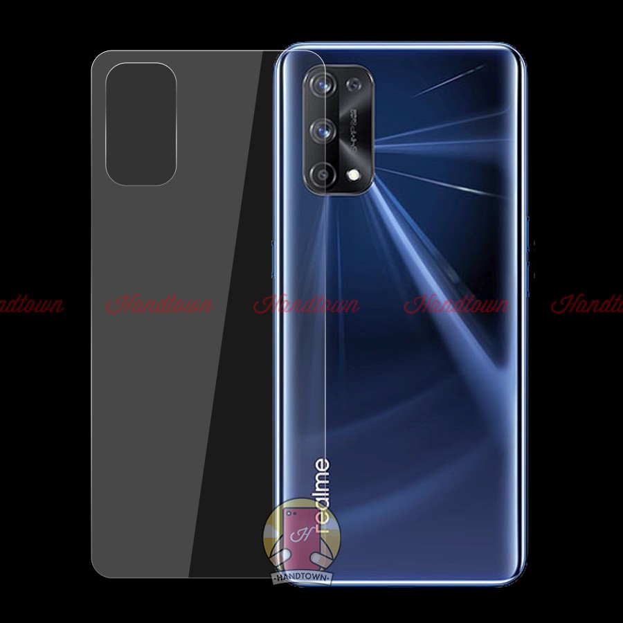Dán PPF Mặt Lưng Kính Cường Lực Dẻo Realme X7 X7 Pro Vân Cá Sấu / Hiệu Ứng Cầu Vồng / Trong Suốt Chống Va Đập Trầy Xước