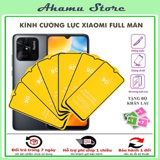Cường lực Redmi K20 Pro Mi 9T Pro K30 Pro 10C 10A 9 9A 9C 9T 8A Y3  Poco X2 X3 Pro M2 Pro M3 Pro C3 F3 F2 Pro Full Màn