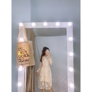 VÁY REN CỔ NƠ TIỂU THƯ HOT .