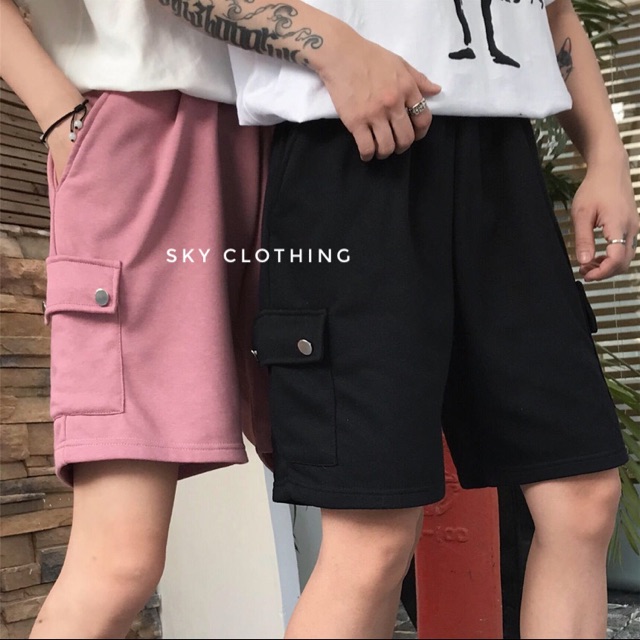 Short box pant - quần short túi hộp ulzzang