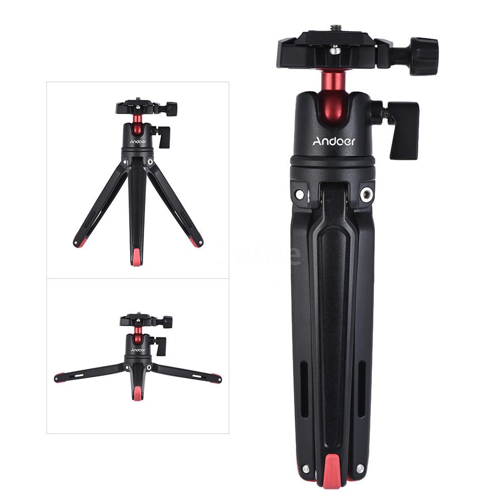 Chân Máy Ảnh Tripod Andoer Với Đầu Bi Dùng Khi Du Lịch