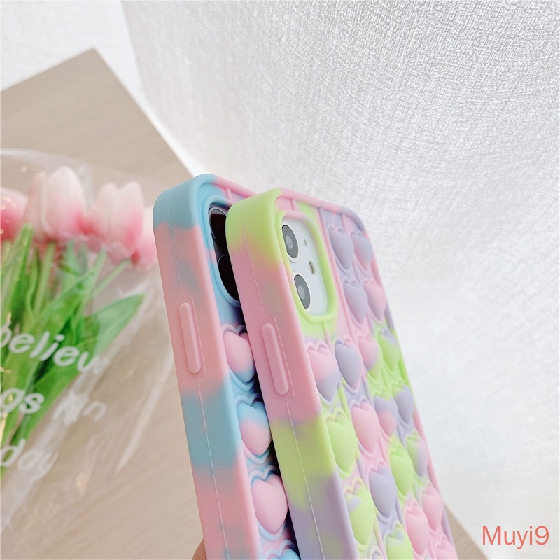 Ốp Điện Thoại Dẻo Họa Tiết Trái Tim Họa Tiết Rằn Ri Độc Đáo Cho Iphone12Pro Max I12 Iphone11Promax X Xsmax Xr I8 / Se2 Iphone7Plus | BigBuy360 - bigbuy360.vn