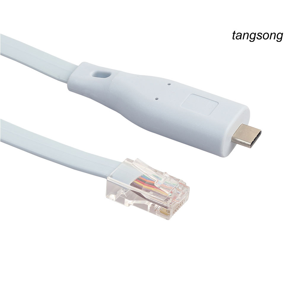 Cáp Chuyển Đổi Ts-6Ft Usb Type C Rs232 Sang Rj45 Cho Cisco Router Ftdi