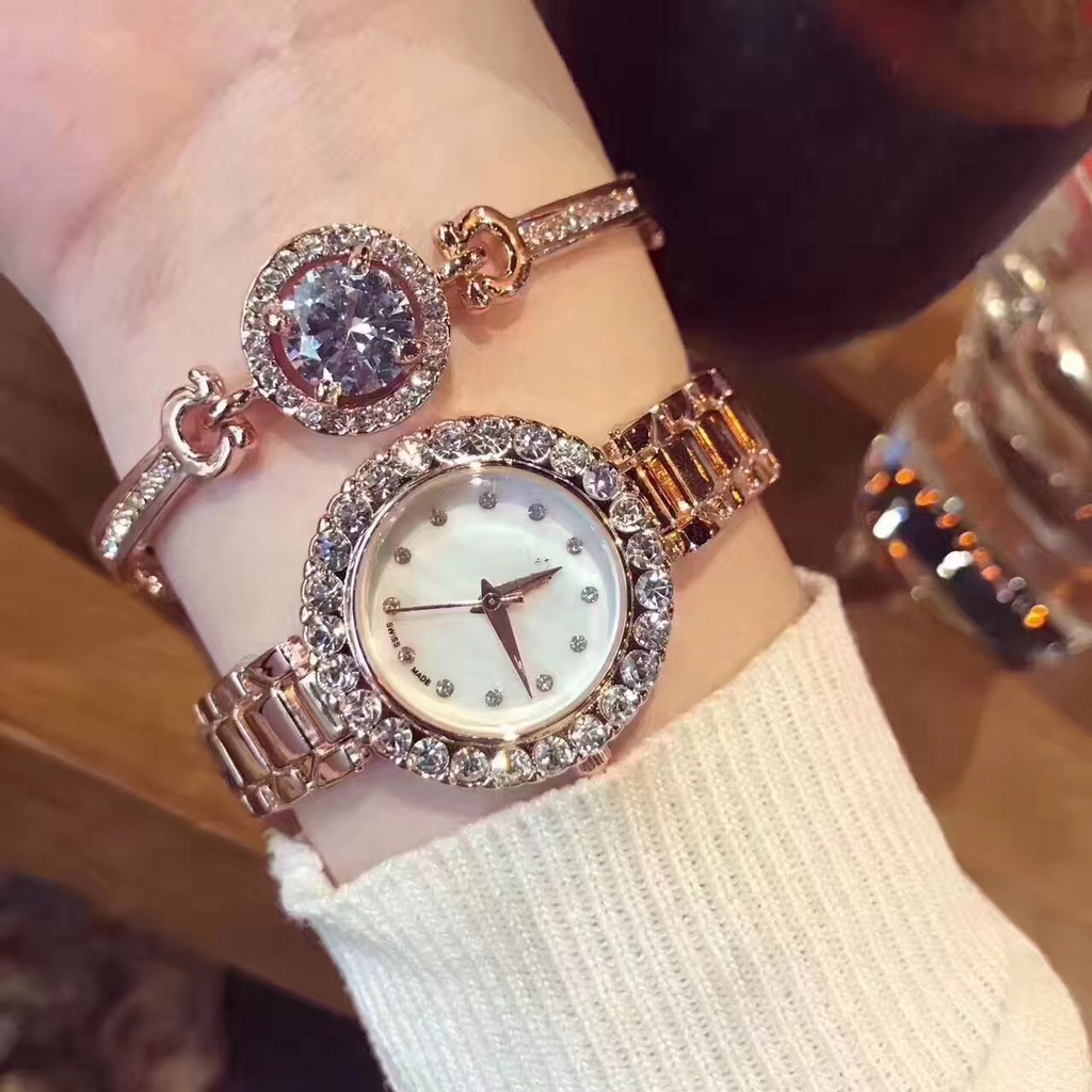 Đồng Hồ Nữ Chính Hãng DIMINI Dây Thép Cao Cấp Đính Đá Thời Trang Sang Chảnh Đẹp Giá Rẻ | BigBuy360 - bigbuy360.vn