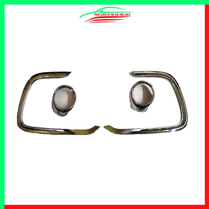 Ốp viền đèn gầm trước sau xe  i10 Hatchback 2017-2021 mạ Crom chống trầy trang trí làm đẹp xe