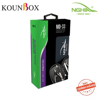 Bộ Kềm Nghĩa MD-33 Thép Cao Cấp Gồm 4 Món (Xám)