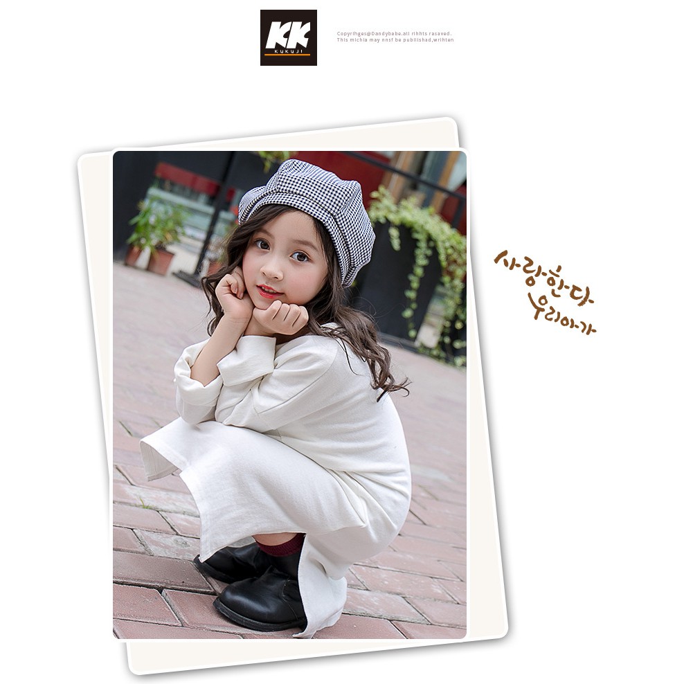 Mũ nồi caro dễ thương BG