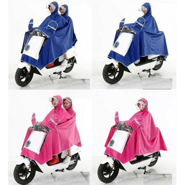 Áo Mưa Phản Quang Loại Đẹp Kèm Kính Che Chống Hắt