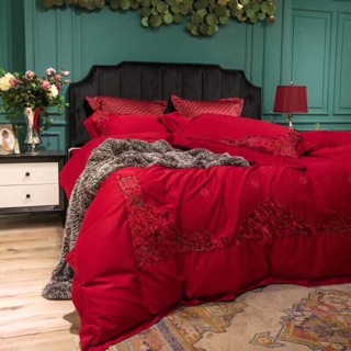 Set ga gối lụa cưới