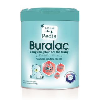 Sữa bột Buralac Pedia 900g