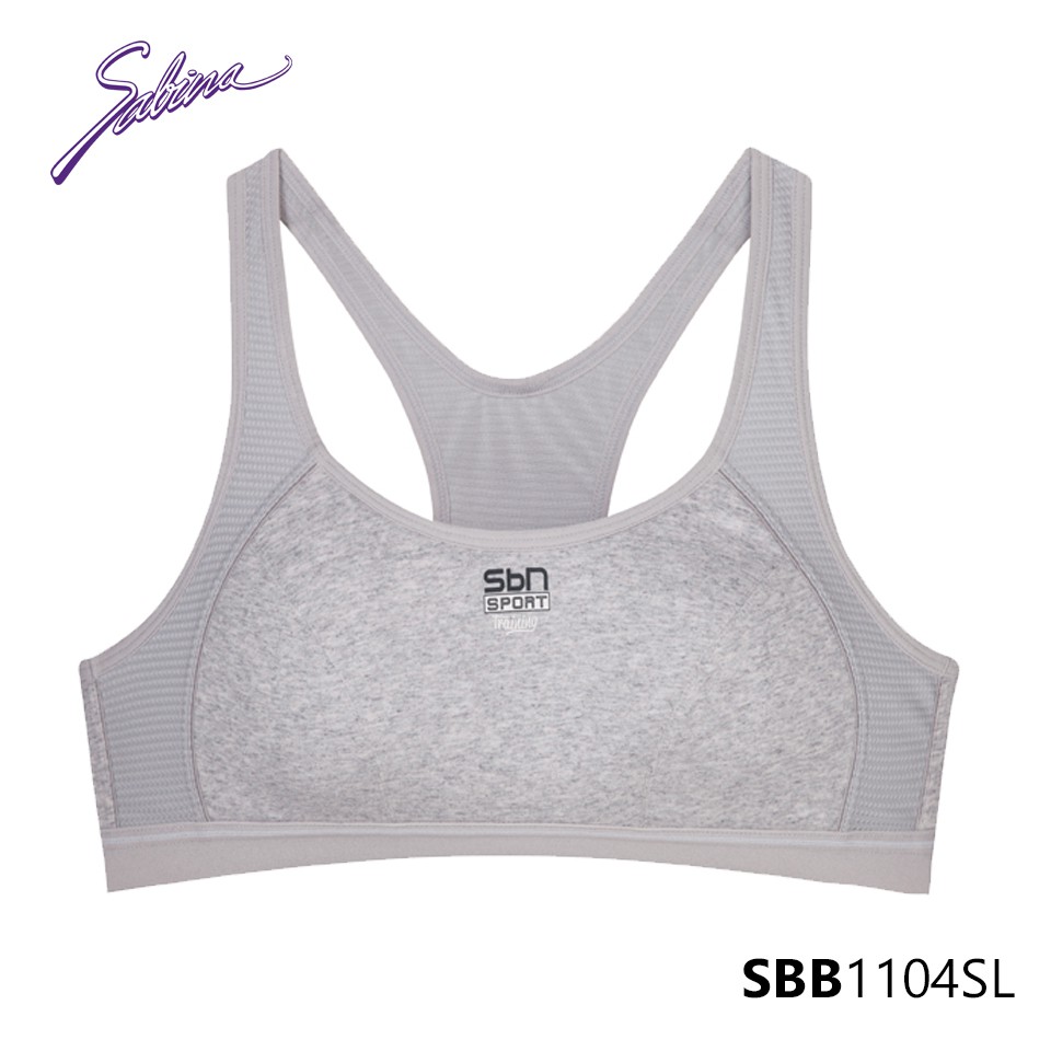 [Mã FABMO2 giảm 15%]Áo Lót Thể Thao Dạng Ba Lỗ Màu Xám Nhạt Basic Sport By Sabina SBB1104SL