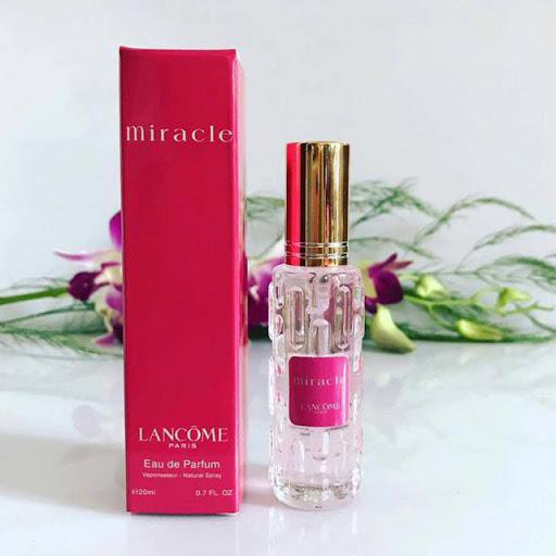 Nước hoa mini Lan_com miracle nữ 20ml dạng xịt- mẫu 4d Mùi Lãng mạn- Nuochoamini20ml