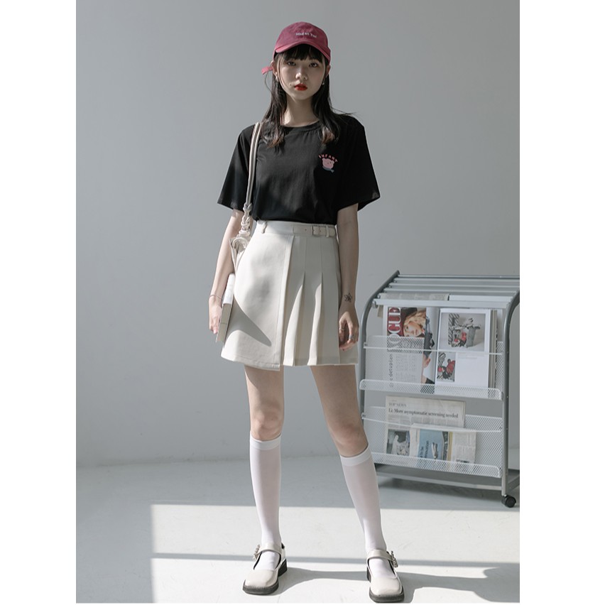 Chân Váy Nữ Lưng Cao Xếp Ly Thời Trang | BigBuy360 - bigbuy360.vn
