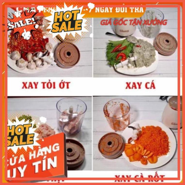 Máy xay thịt xay cá, xay sinh tố đa năng osaka nắp đồng ,xay cả thế giới