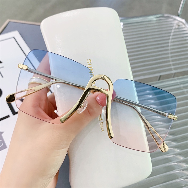 Kính Mát Gọng Vuông Thời Trang Cho Nam Nữ