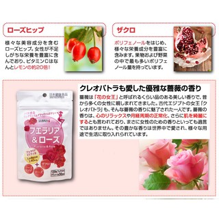 Viên Uống Bổ Sung Nội Tiết Tố Nữ Tạo Hương Thơm Quyến Rũ (Pueraria & Rose)