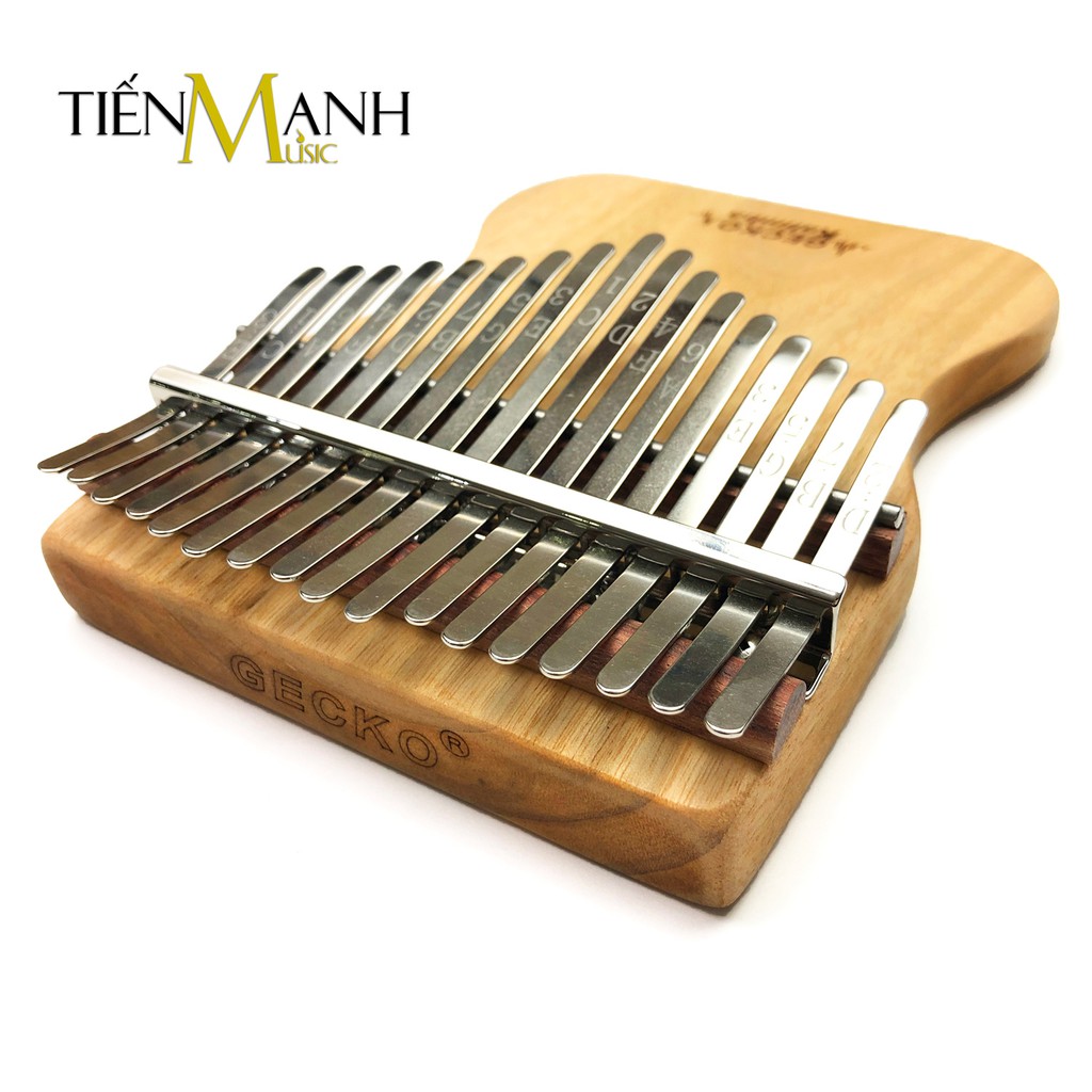 [Khắc Phím, Tone B] Đàn Kalimba Gecko 17 Phím K17CAP - Gỗ Long Não (Cam kết 100% Chính hãng nhập khẩu Tiến Mạnh Music)