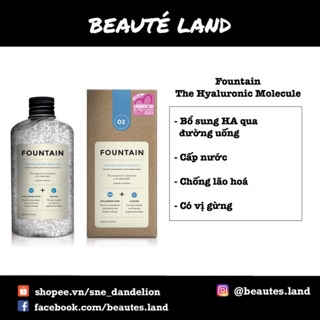 Nước đẹp da Foutain The Hyaluronic Molecule 240ml