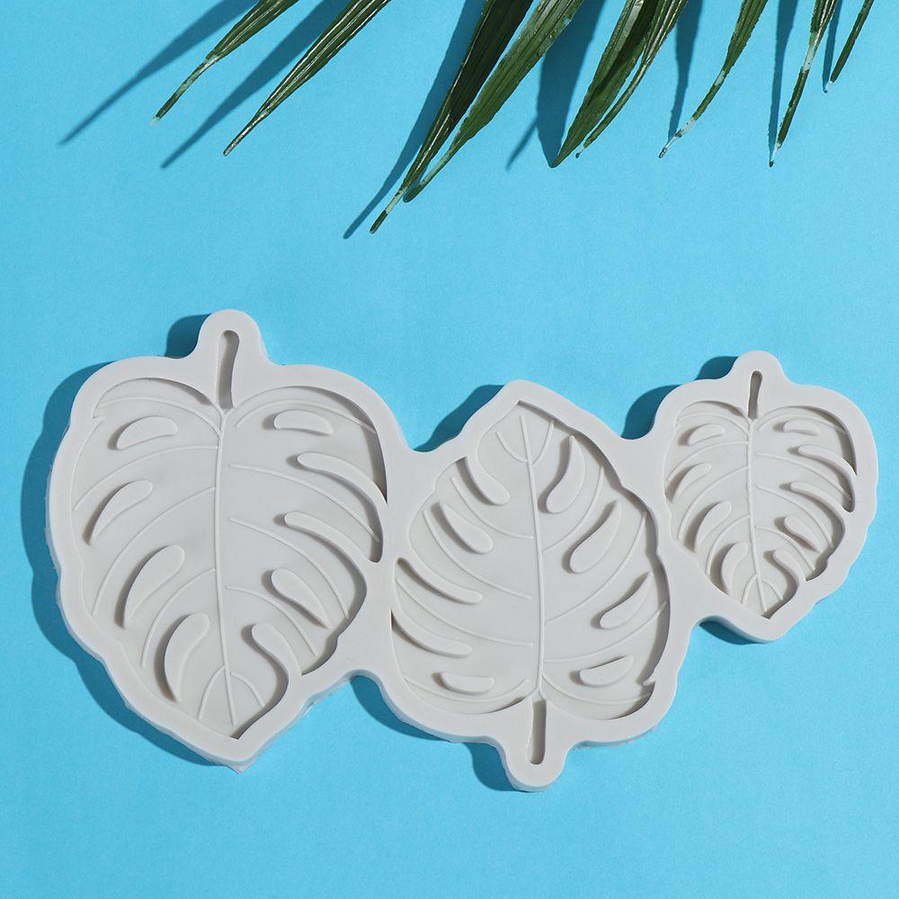 LONTIME Khuôn Silicone Hình Lá Nhiệt Đới