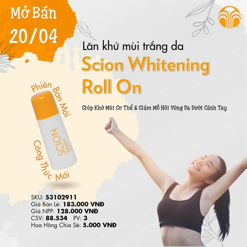 Lăn khử mùi Nuskin Scion