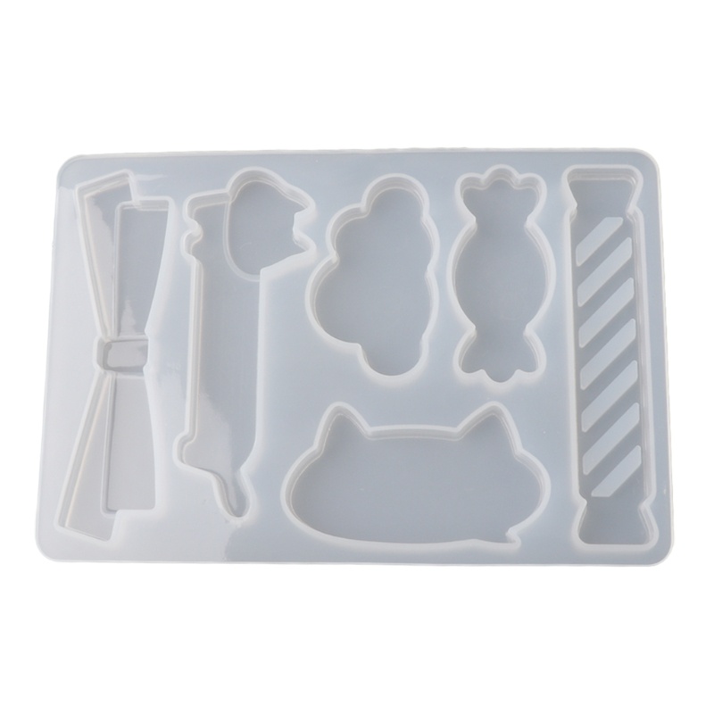 Khuôn Nhựa Dùng Tạo Hình Kẹp Tóc Hình Cầu Vồng Độc Đáo