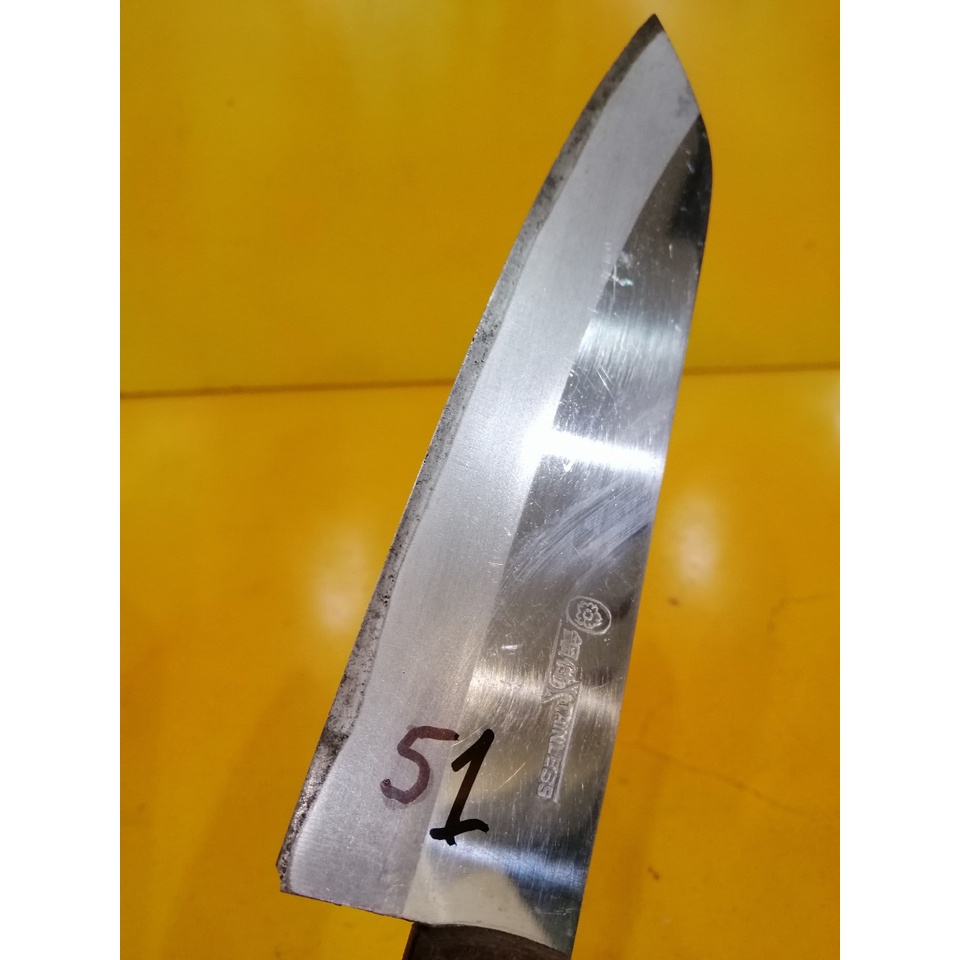 Dao thái 3 lớp nội địa Nhật, dài 27cm, lưỡi 16cm (mã 51)