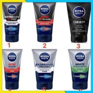 Sữa rửa mặt Nivea Men 100g, sữa rửa mặt giúp kiểm soát nhờn, mụn