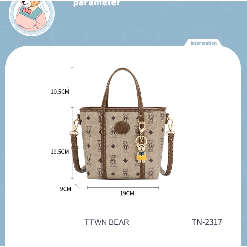 Túi xách TTWN BEAR TN2317 chính hãng