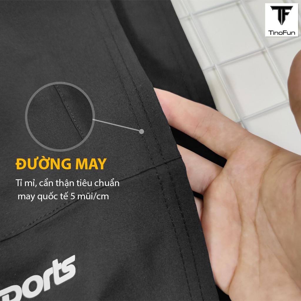 Quần short nam TinoFun 💖FREESHIP💖 thể thao đẹp mã TT24 Quần thun nam dáng lửng trơn đùi ngắn vải gió bó phong cách | BigBuy360 - bigbuy360.vn