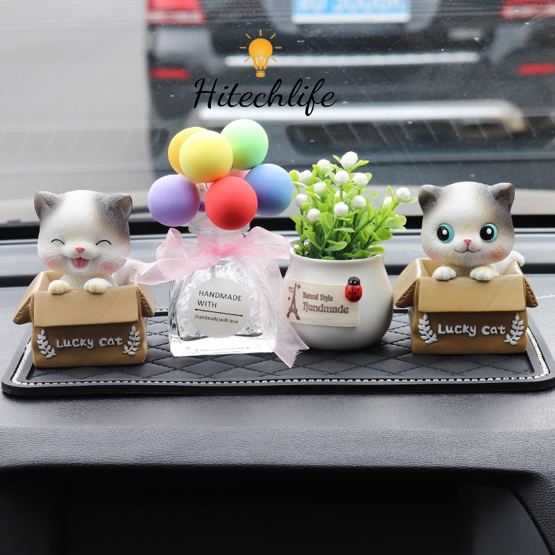 Phụ Kiện Hitechlife Trang Trí Taplo Oto Mèo Lucky Cat Dễ Thương - Phụ Kiện Trang Trí Xe Hơi, Bàn Làm Việc Giá Rẻ | BigBuy360 - bigbuy360.vn