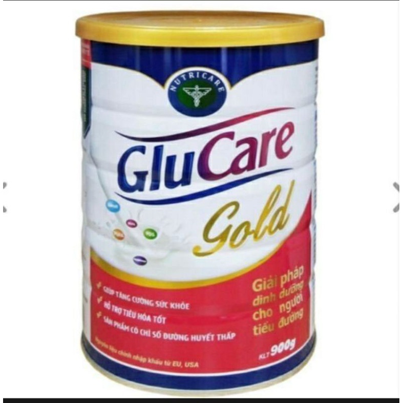 sữa bột glucare gold 900g cho người tiểu đường