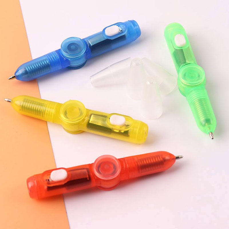 (MớI) Con Quay Đồ Chơi Fidget Spinner Với ĐèN LED 2 Trong 1 EDC