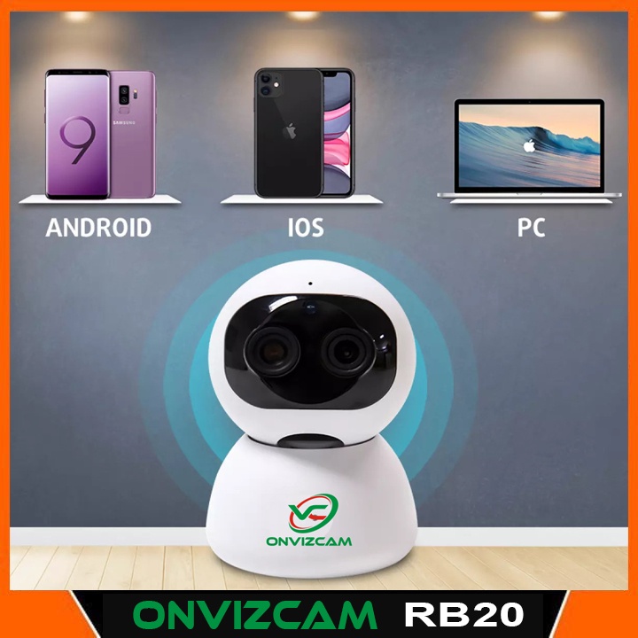 Camera ONVIZCAM RB20 wifi robot mắt kép siêu zoom 10x sử dụng app Carecam pro- BH chính hãng 12 tháng | WebRaoVat - webraovat.net.vn