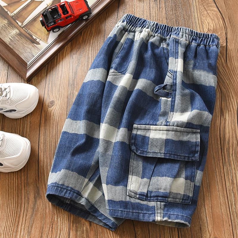 Quần Short Denim Thời Trang Mùa Hè Phong Cách Mới 2022 Cho Bé Trai