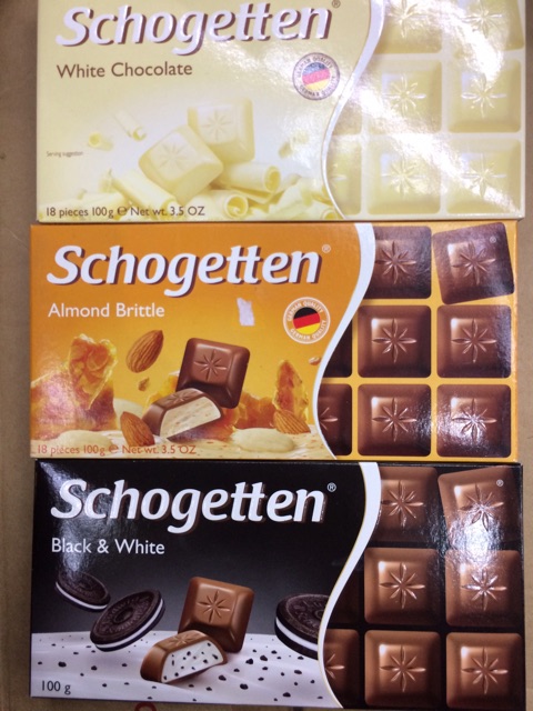 Thanh Socola Đức Schogetten 100g (18 khối /6 vị) | BigBuy360 - bigbuy360.vn