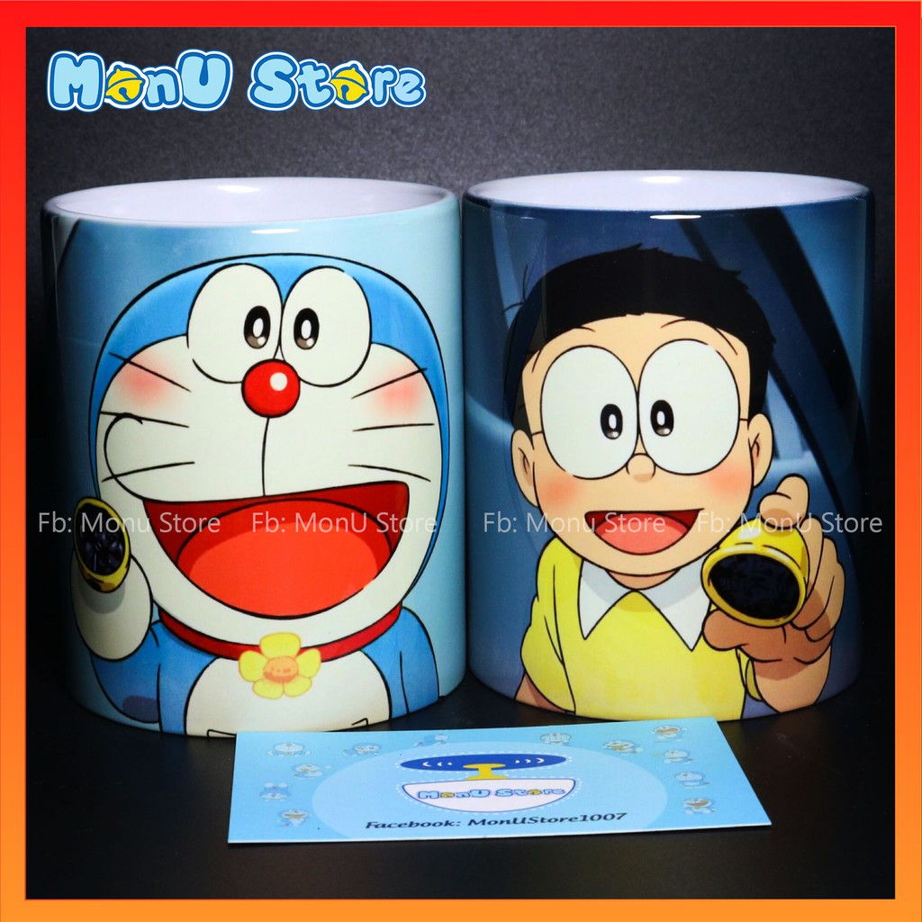 Ly sứ hoạt hình DORAEMON DOREMON dễ thương cute MON0197 TooYoo NoBrand