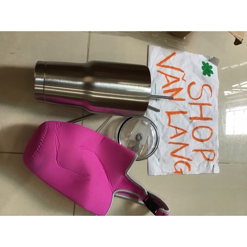 Cốc giữ nhiệt 1 lít hàng cao cấp