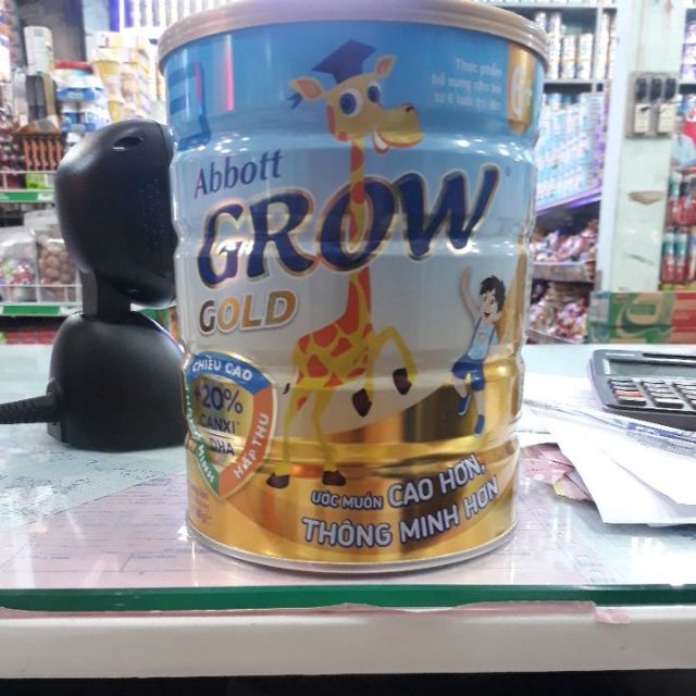 Sữa bột Abbott Grow Gold 6+ 900g
