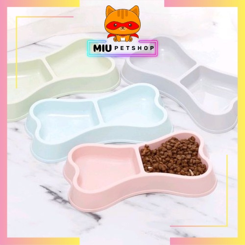 Bát ăn đôi cho chó mèo, Bát ăn đôi hình xương cho thú cưng