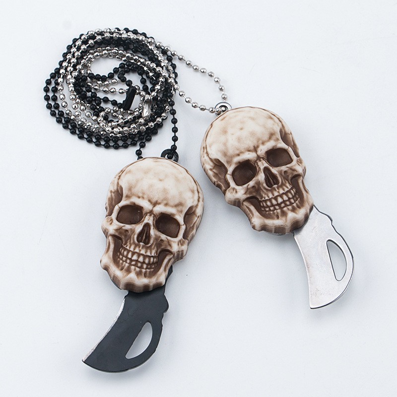 Dao Phượt Gấp Đầu Râu - Treo Móc Khóa - Hàng Có Sẵn Trong Kho