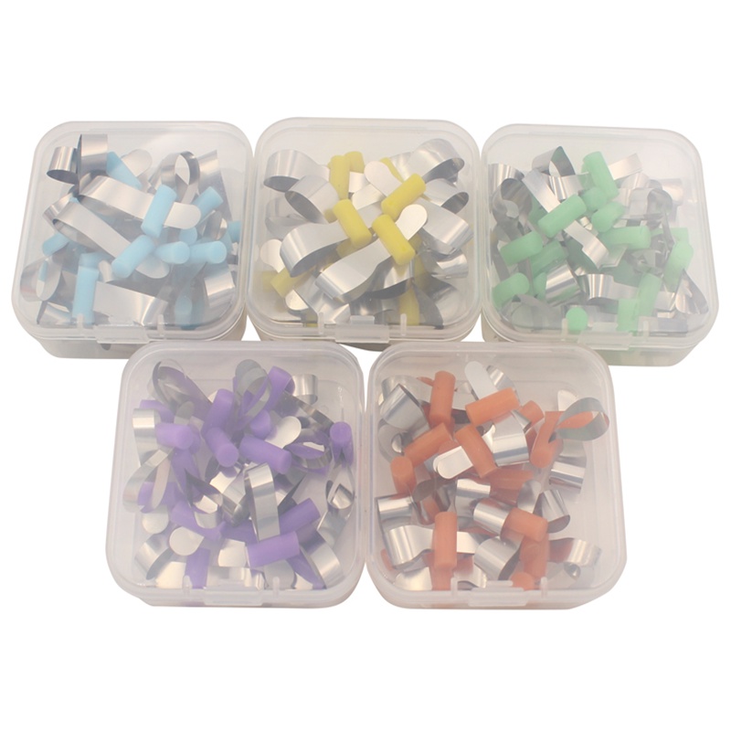 Set 20 Tấm Lót Định Hình Răng Bằng Kim Loại Cho Người Lớn / Trẻ Em