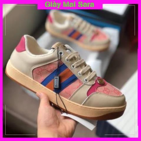 Giày Gucci sơn tùng,  Giày gucci nữ hàng cao cấp da thật full size 36-43/ MS Sneaker | BigBuy360 - bigbuy360.vn