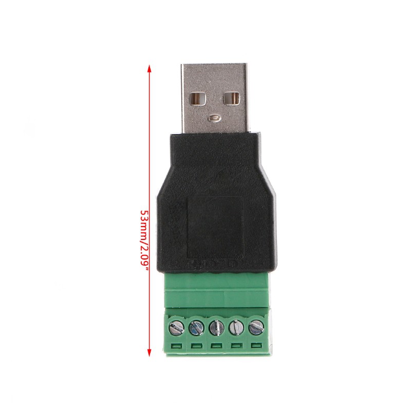 Đầu Nối Usb 2.0 Type A Male / Female Sang 5p