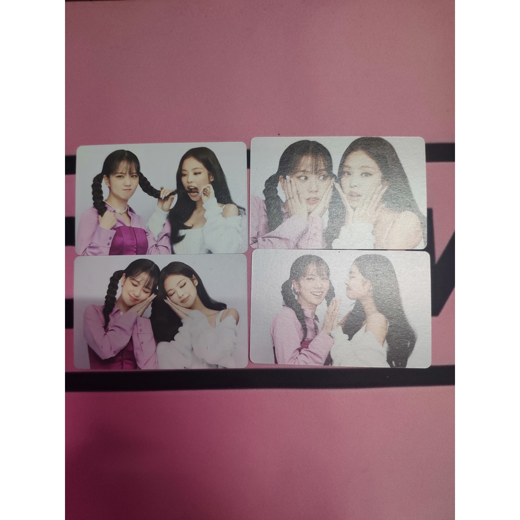 Photocard trong welcoming colection 2022 BLACKPINK official