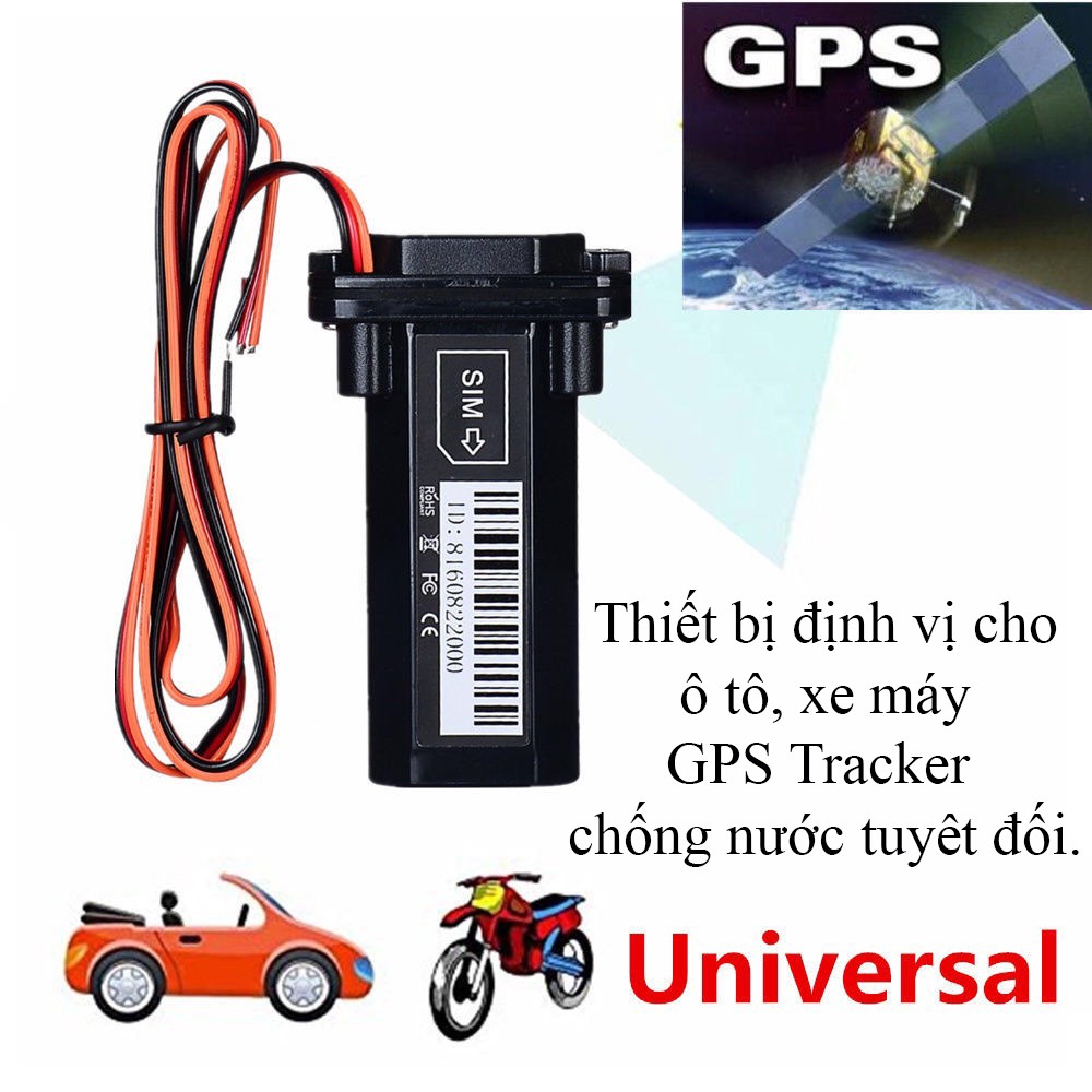 Thiết bị định vị GPS theo dõi ô tô xe máy chống nước chống trộm