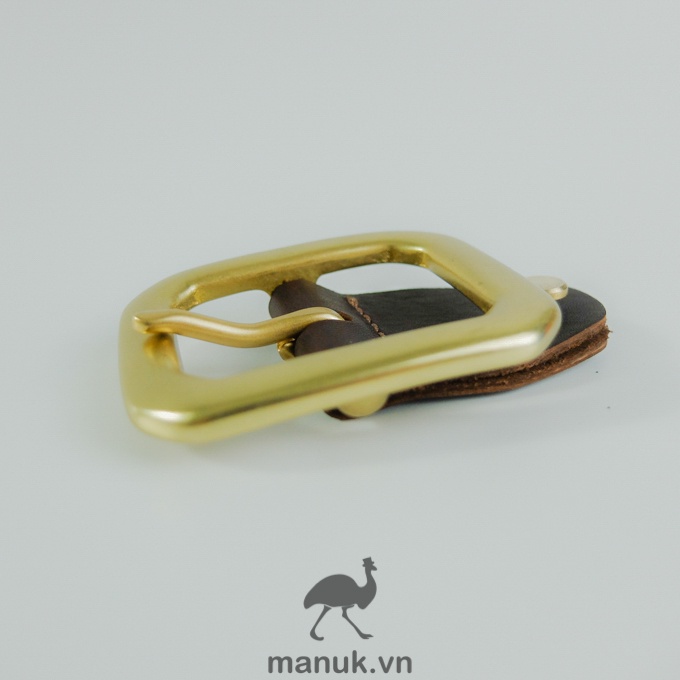 Mặt thắt lưng nam BM8 | Đầu khoá thắt lưng đồng đúc cho thắt lưng da bò bảng dây 3.3 cm - 3.4 cm
