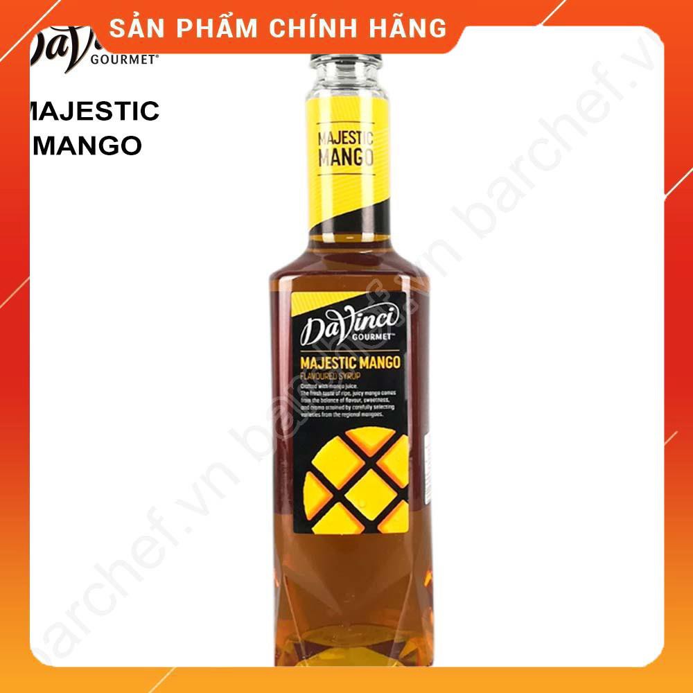 Siro Xoài Davinci Gourmet (DVG Majestic Mango Mixologist Syrup) - chai 750ml  - Hàng chính hãng