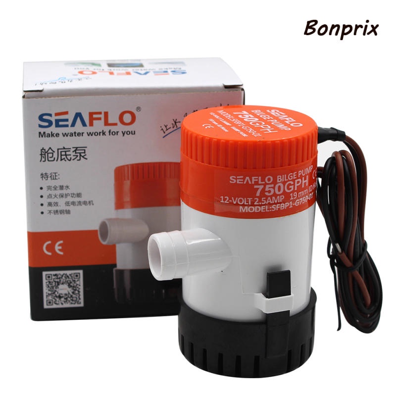 Máy bơm nước chìm 12V 750 GPH 2.5A | BigBuy360 - bigbuy360.vn