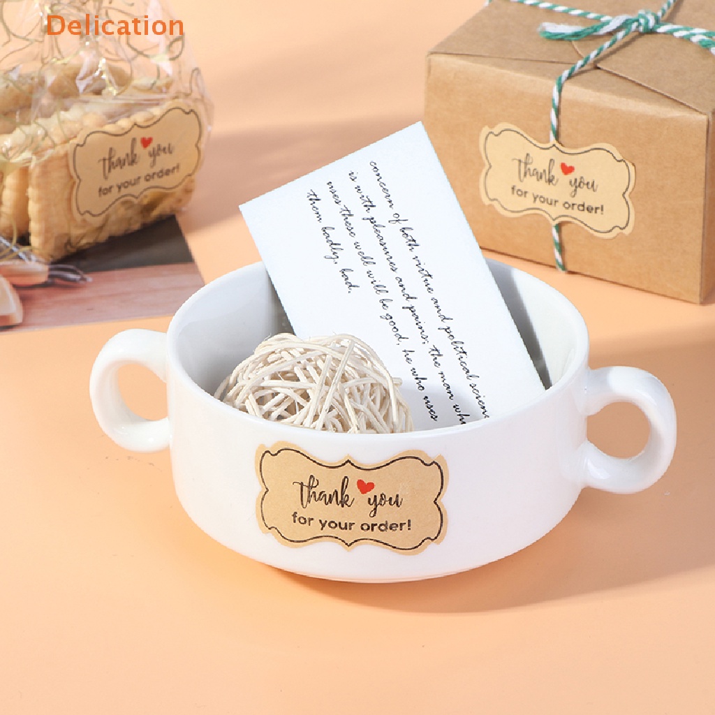 Cuộn 250 Miếng Dán In Chữ Thank You for Your Order